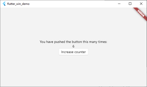 برنامه دمو Flutter با زبان طراحی روان